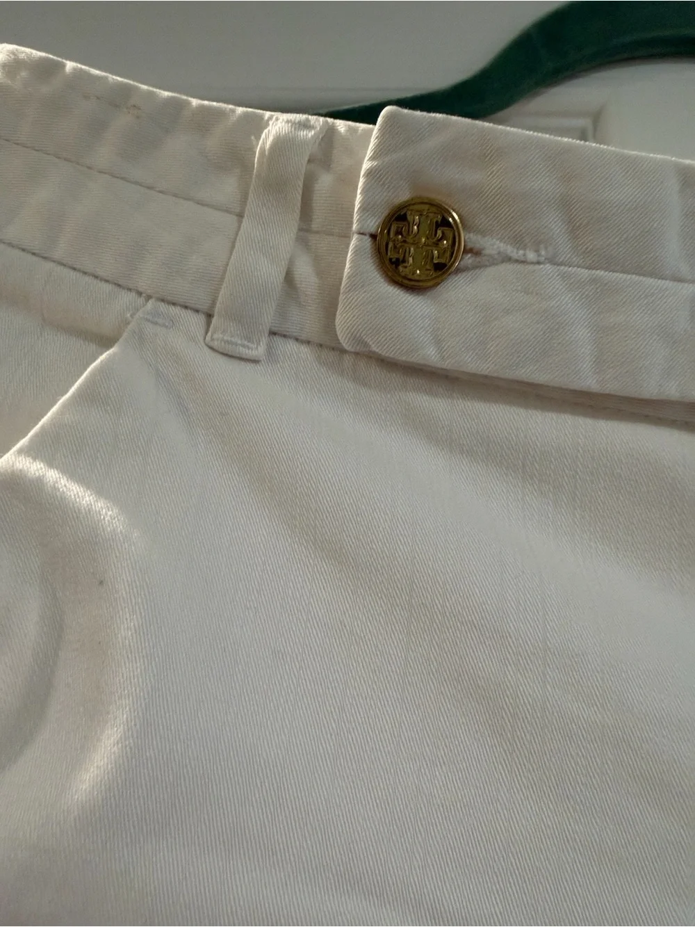 Tory Burch Off-White Wide-Leg Flare Jeans